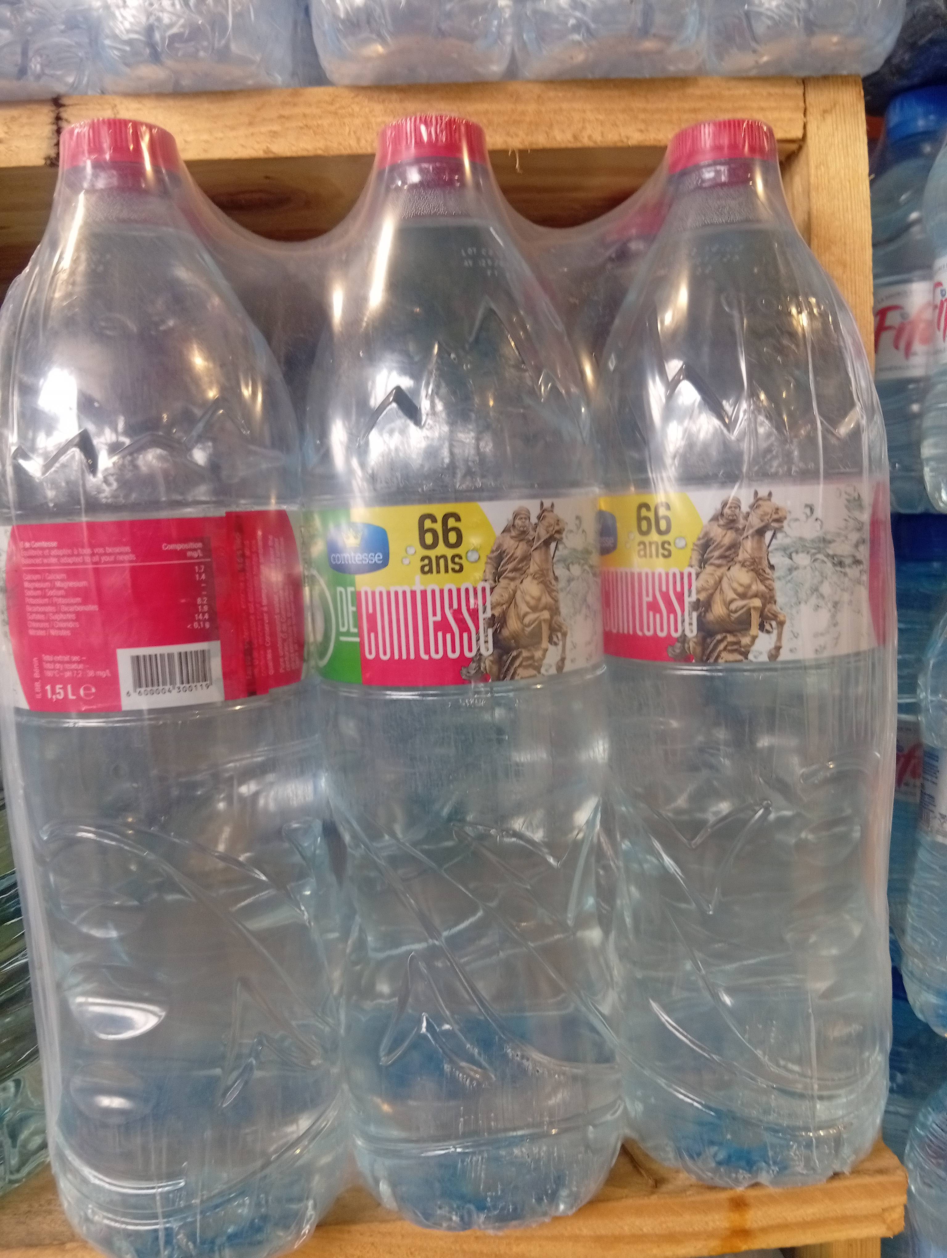 Eau minérale de contesse 