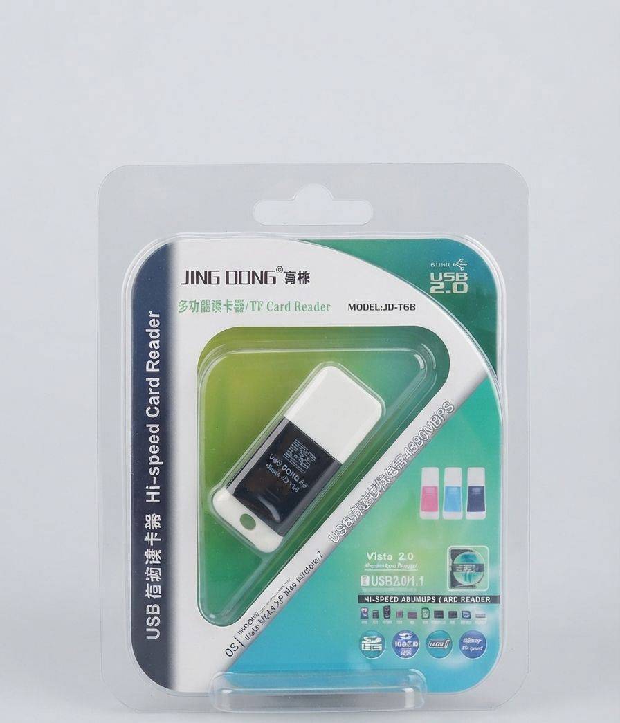 Lecteur de Carte Mémoire USB 2.0 - Jing Dong (Micro-SD / TF)