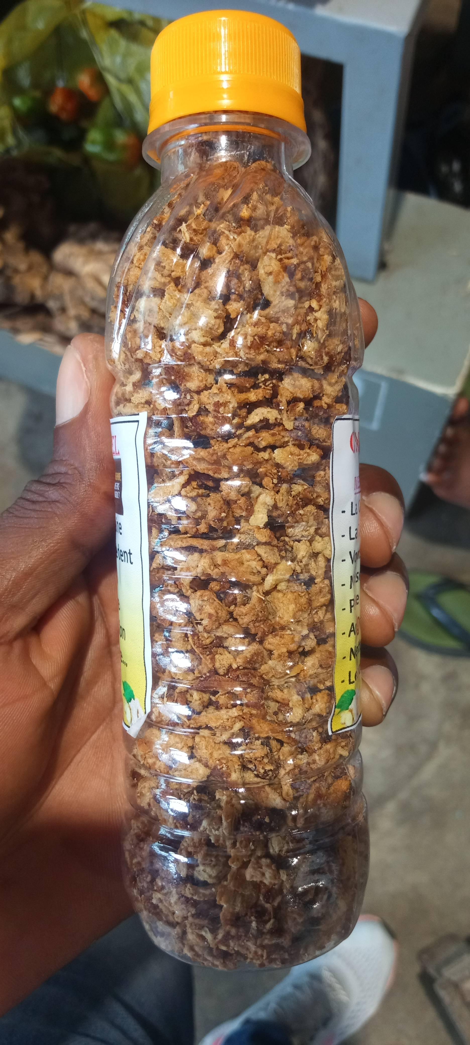 Cacahuètes de gingembre