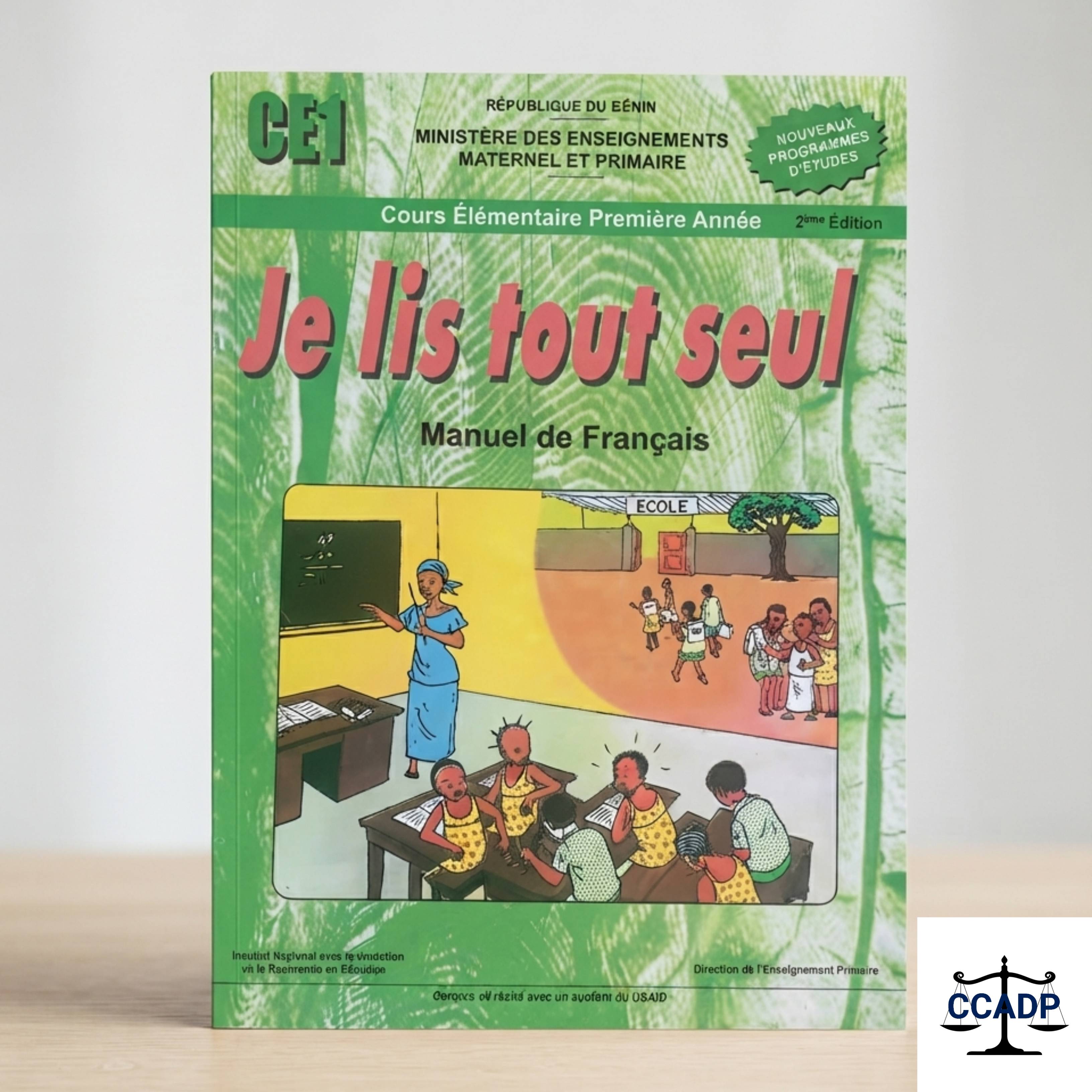 Livre de Français CE1 - "Je lis tout seul" - Nouveaux Programmes (Bénin)