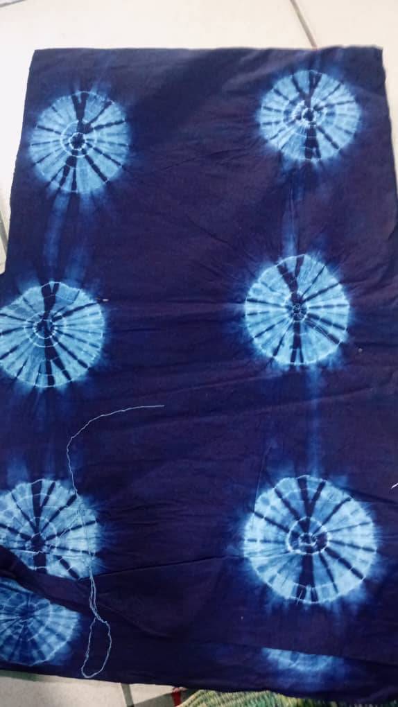 Tissu Indigo 