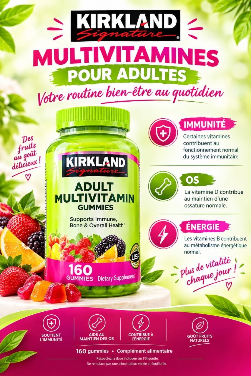 KIRKLAND ignature ADULT MULTIVITAMIN GUMMIES