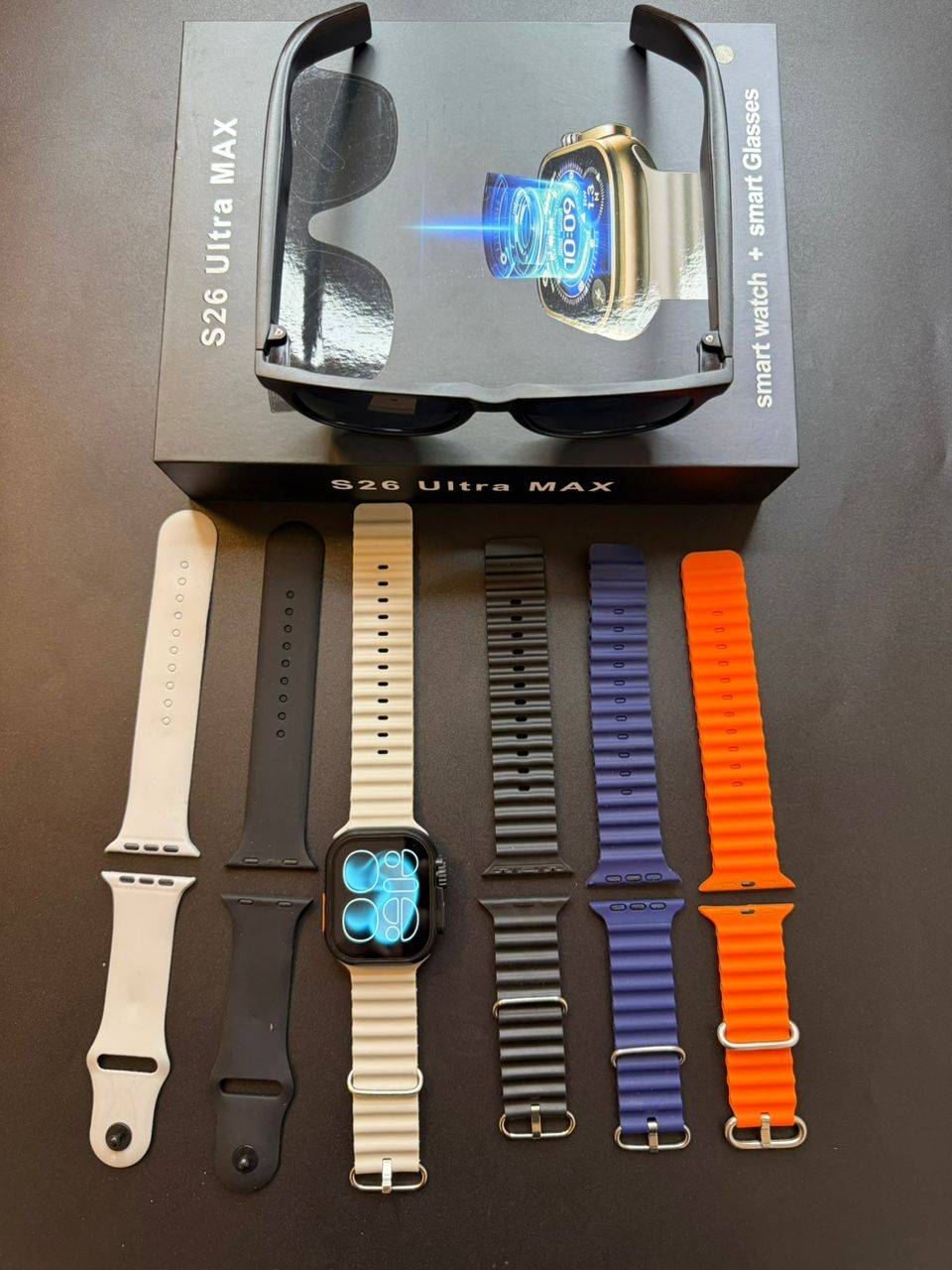 montre connectée + lunette