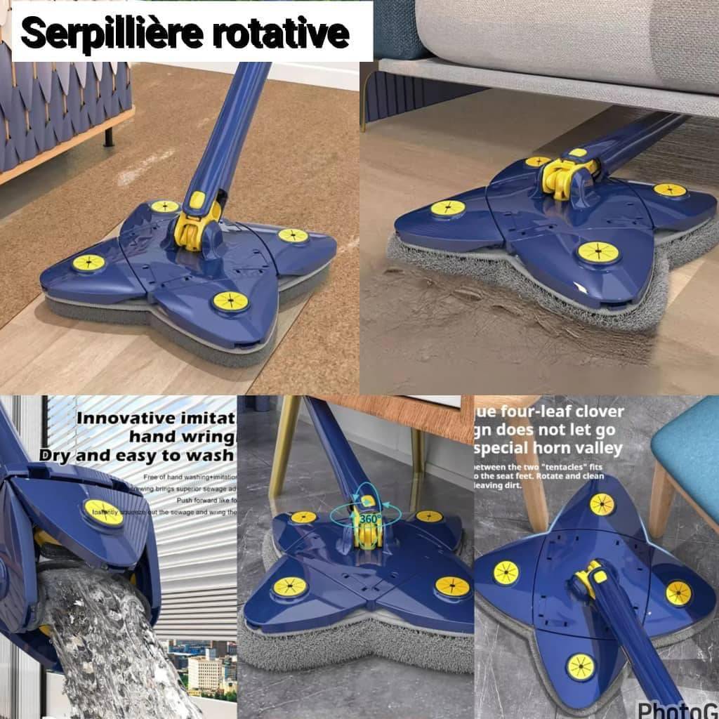 Serpillière rotative
