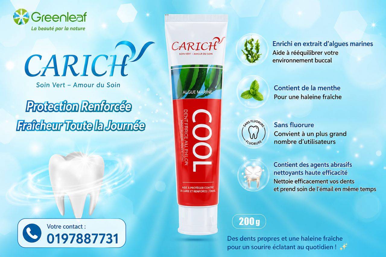 Dentifrice cariche