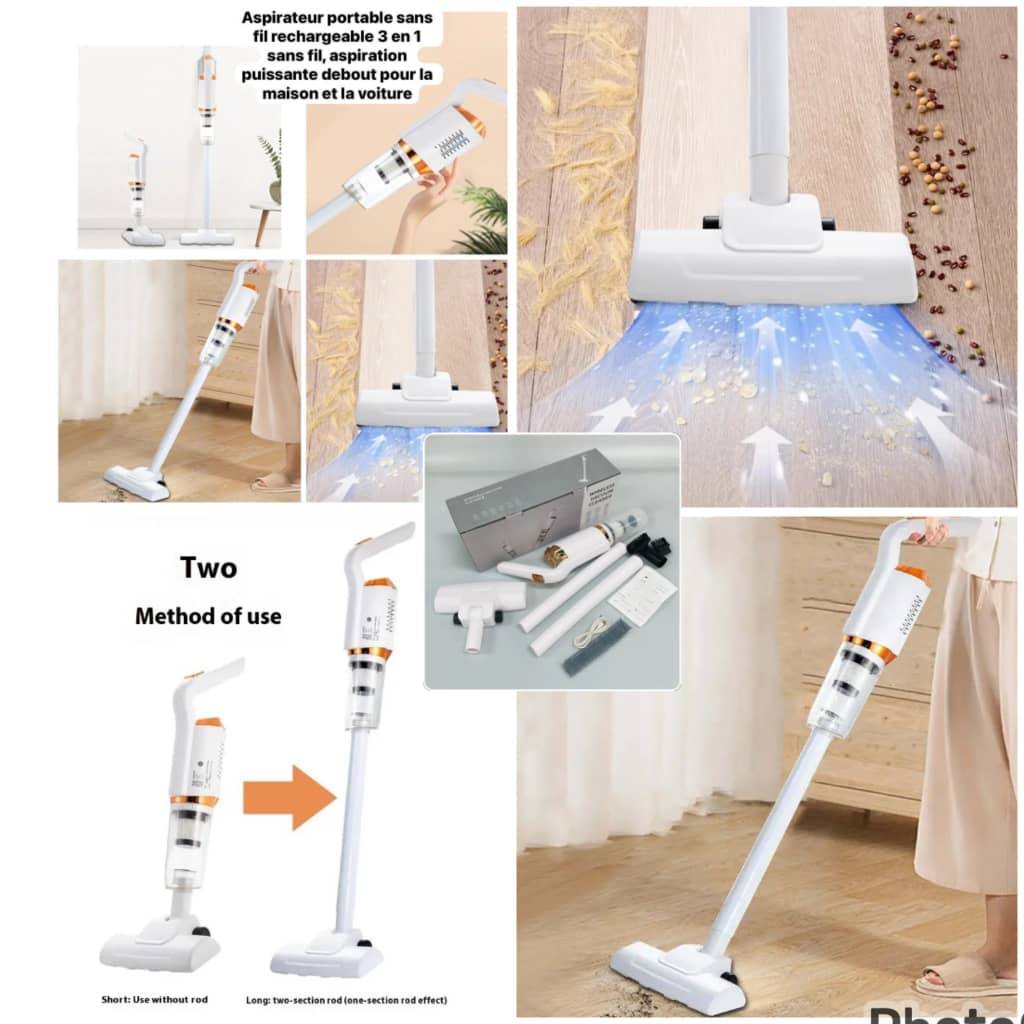 Aspirateur Portable Sans Fil
