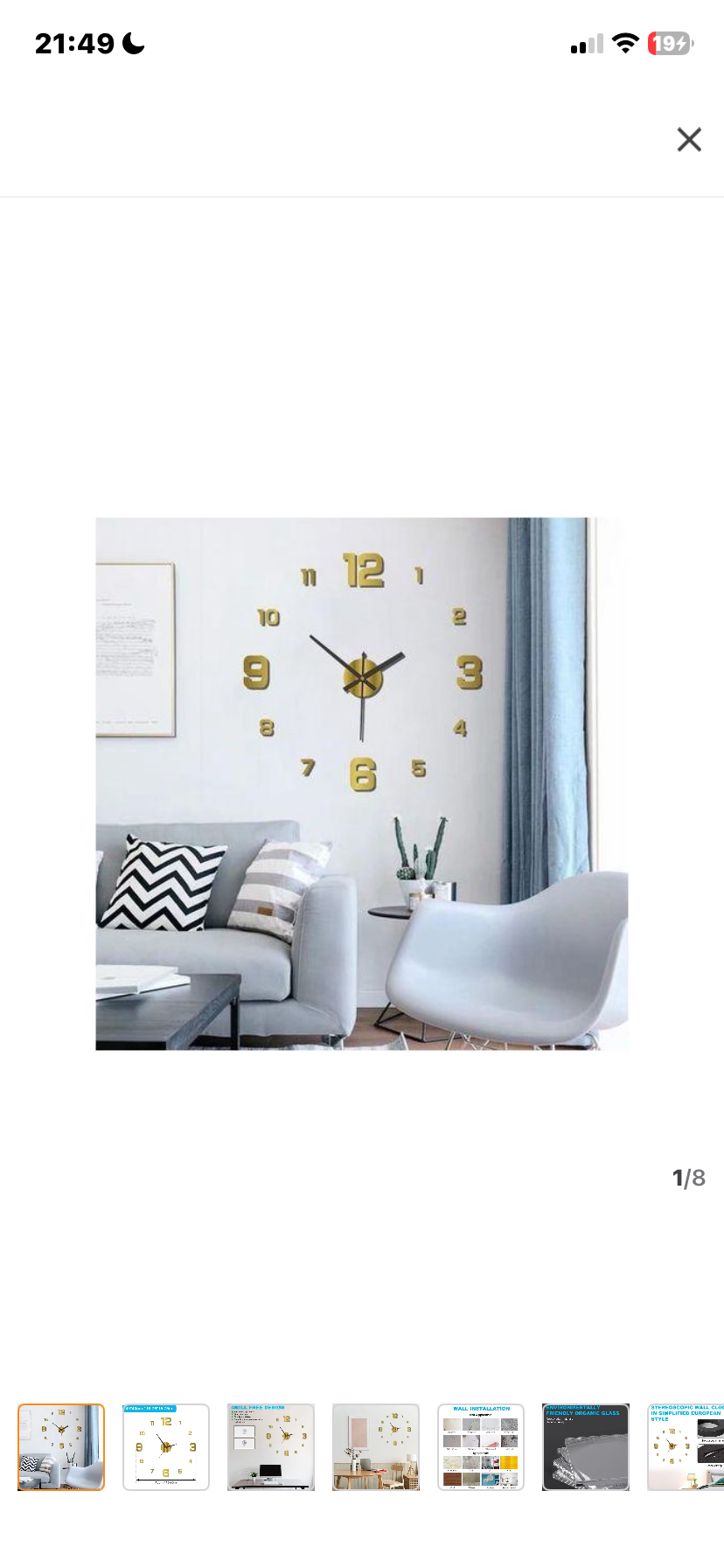 Montre mural 