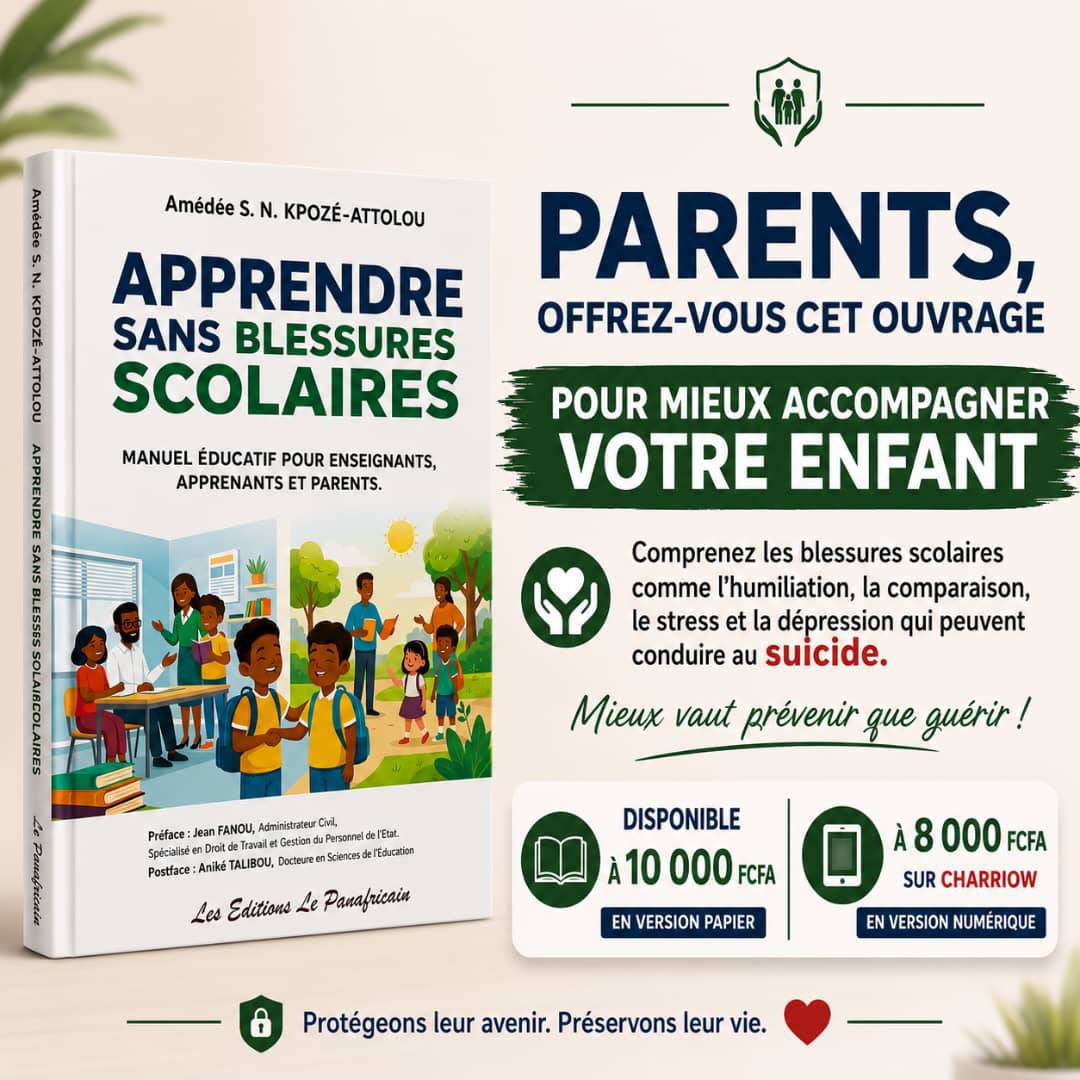 Manuel Éducatif innovant titré APPRENDRE SANS BLESSURES SCOLAIRES 
