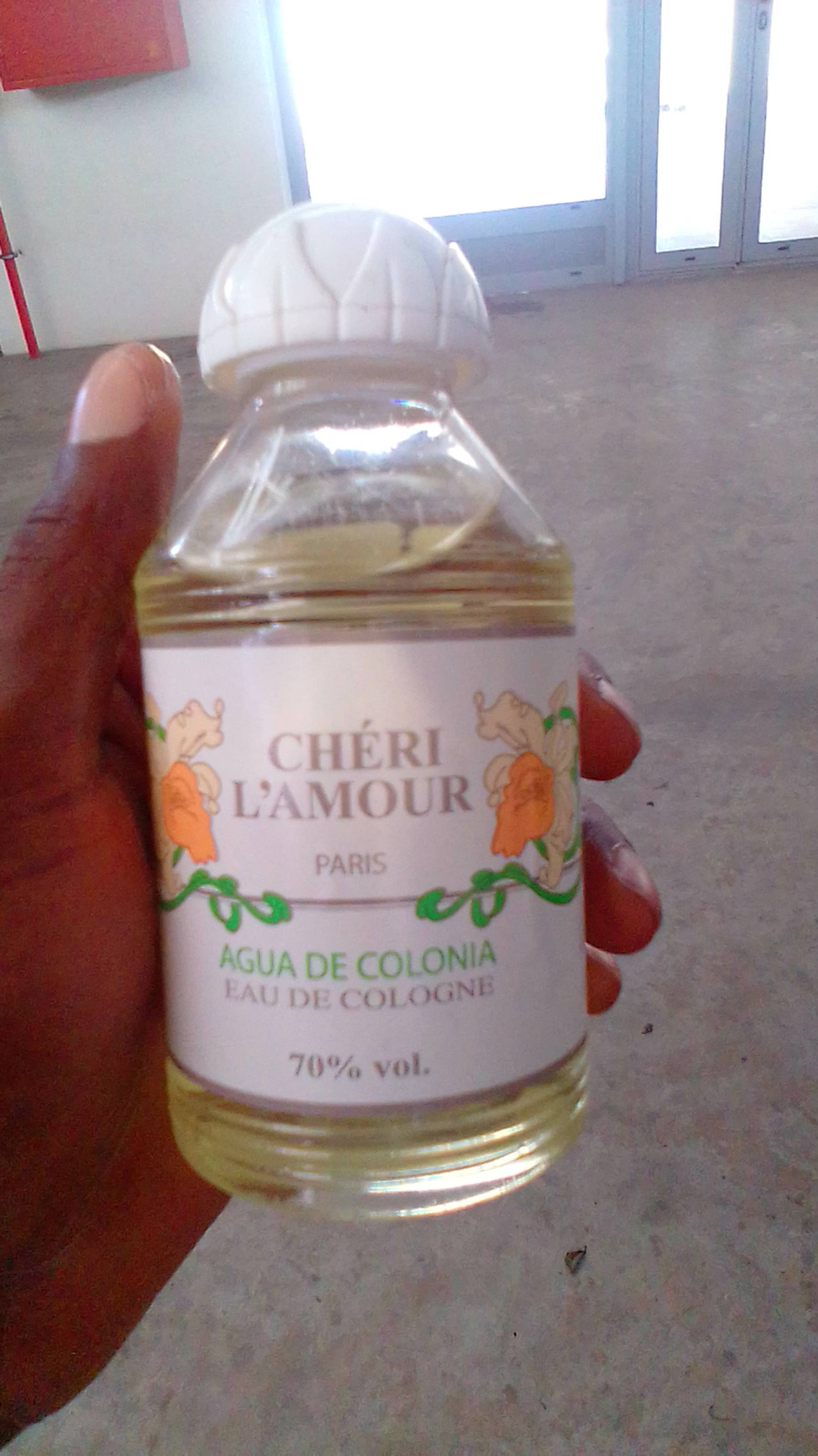 Parfun chérie l'amour 