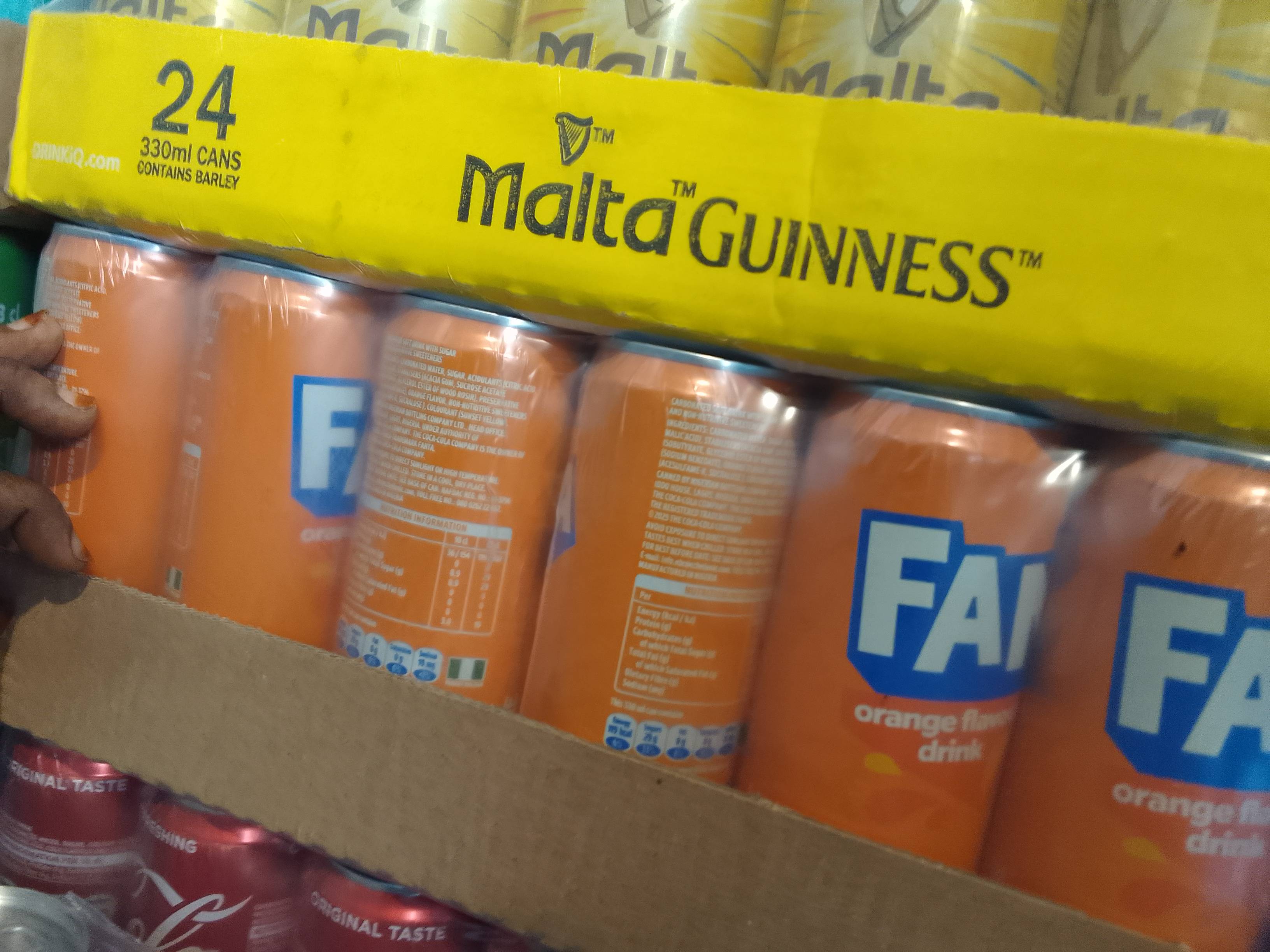Fanta en canette 