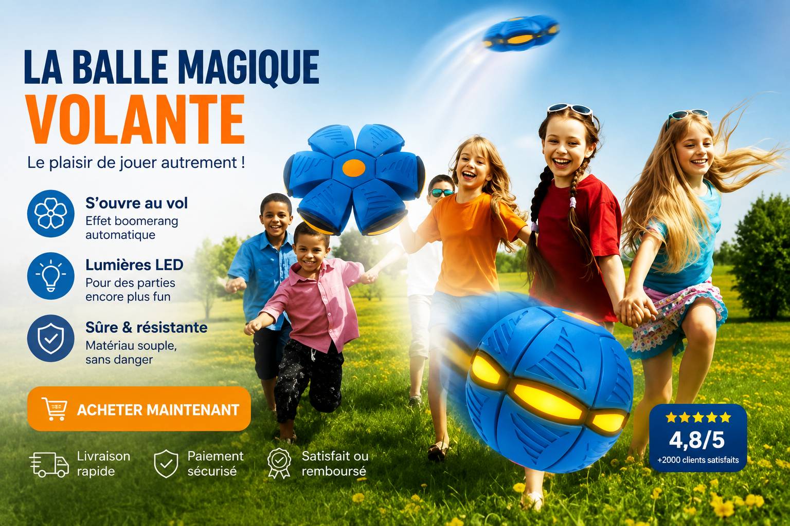 Balle magique vollante 