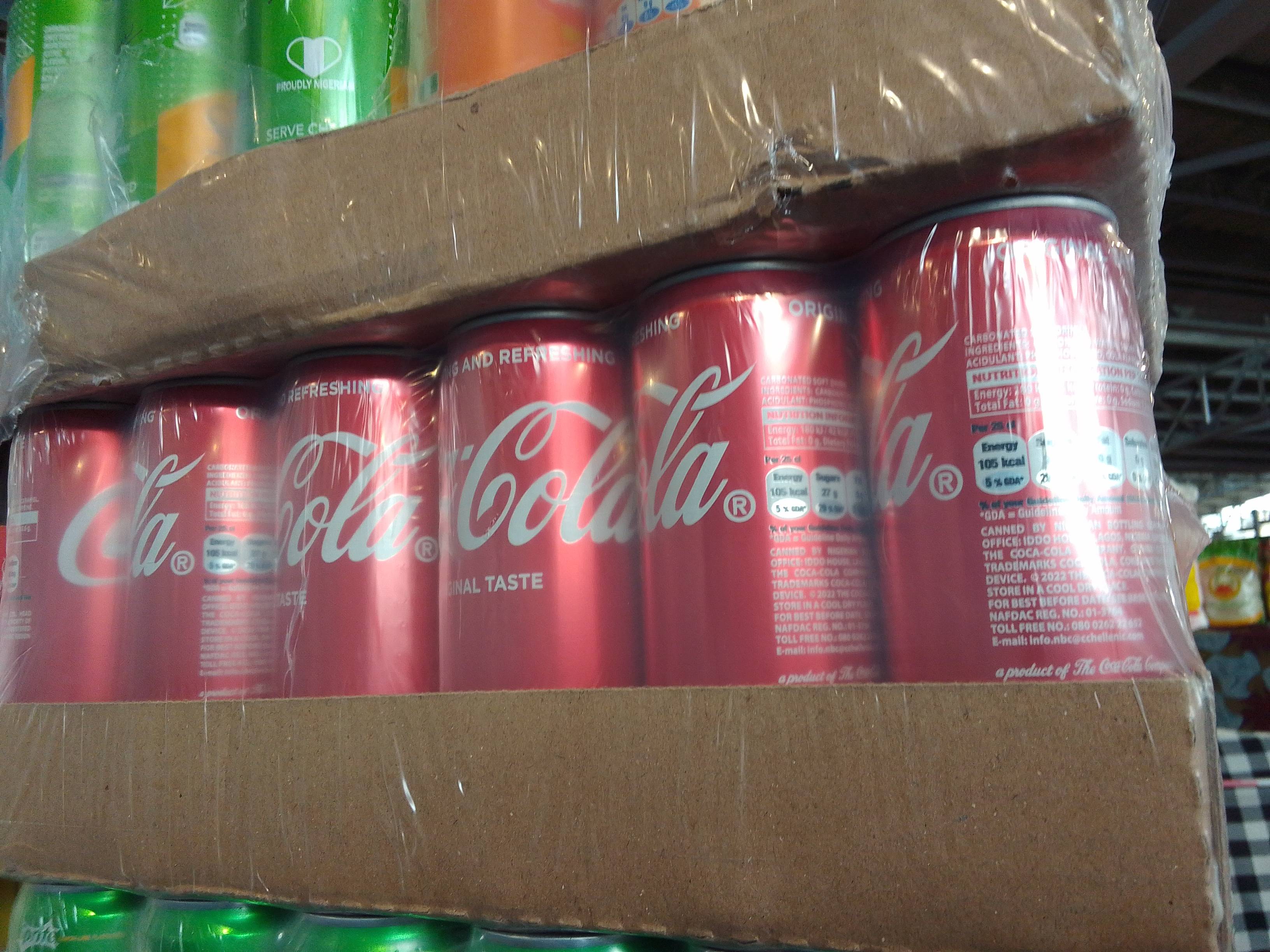 Coca-cola en canette 